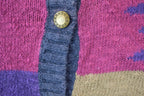 Vintage 1990s Christopher And Banks Button Up Knit Crewneck Sweater