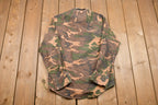 Vintage 1990s William's Bay Camo Button Up Shirt