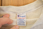 Vintage Y2K Champion Reverse Weave Cropped Crewneck Sweatshirt Womens Cropped M