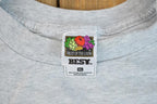 Vintage 1990s Balding Joke Cartoon Souvenir T-Shirt