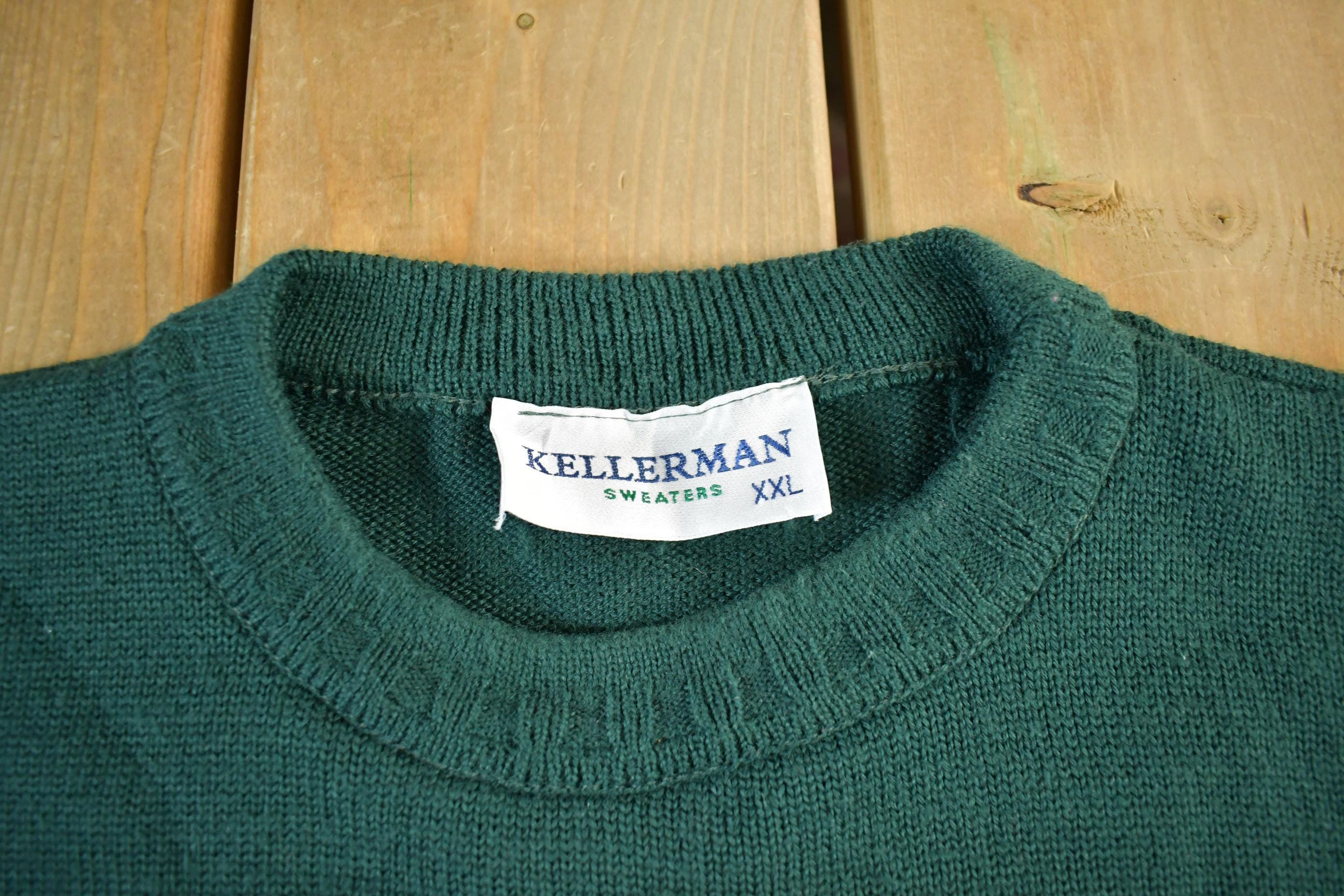 Vintage 1990s Golf Knit Argyle Pattern Crewneck Sweater Men's XL