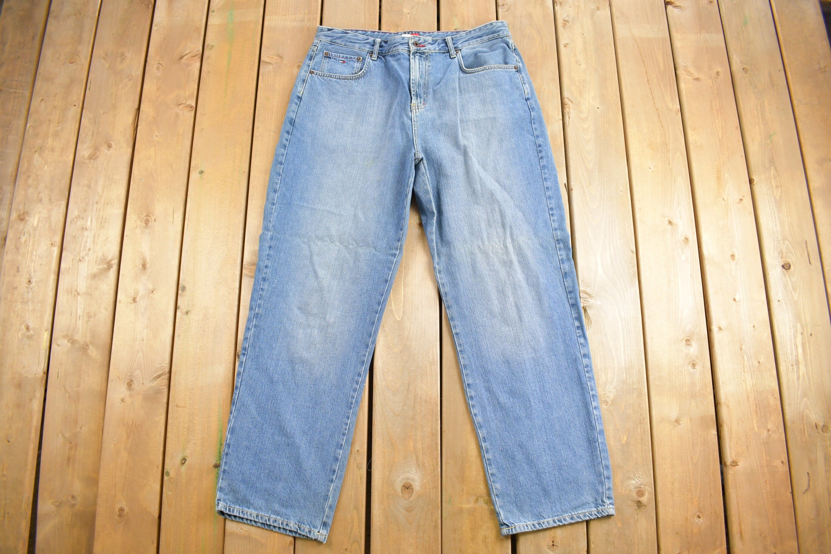 Vintage 1990's Tommy Hilfiger Jeans Size 37 x 32.5