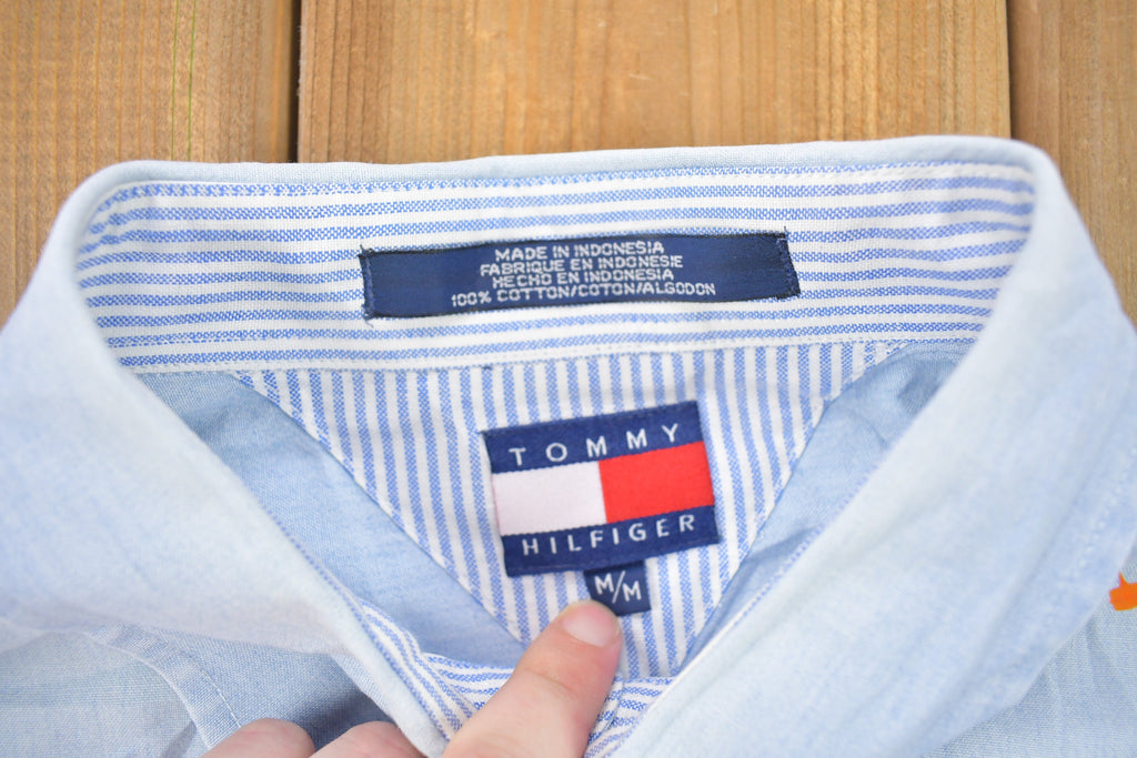 Vintage 1990s Blank Tommy Hilfiger Button Up Shirt