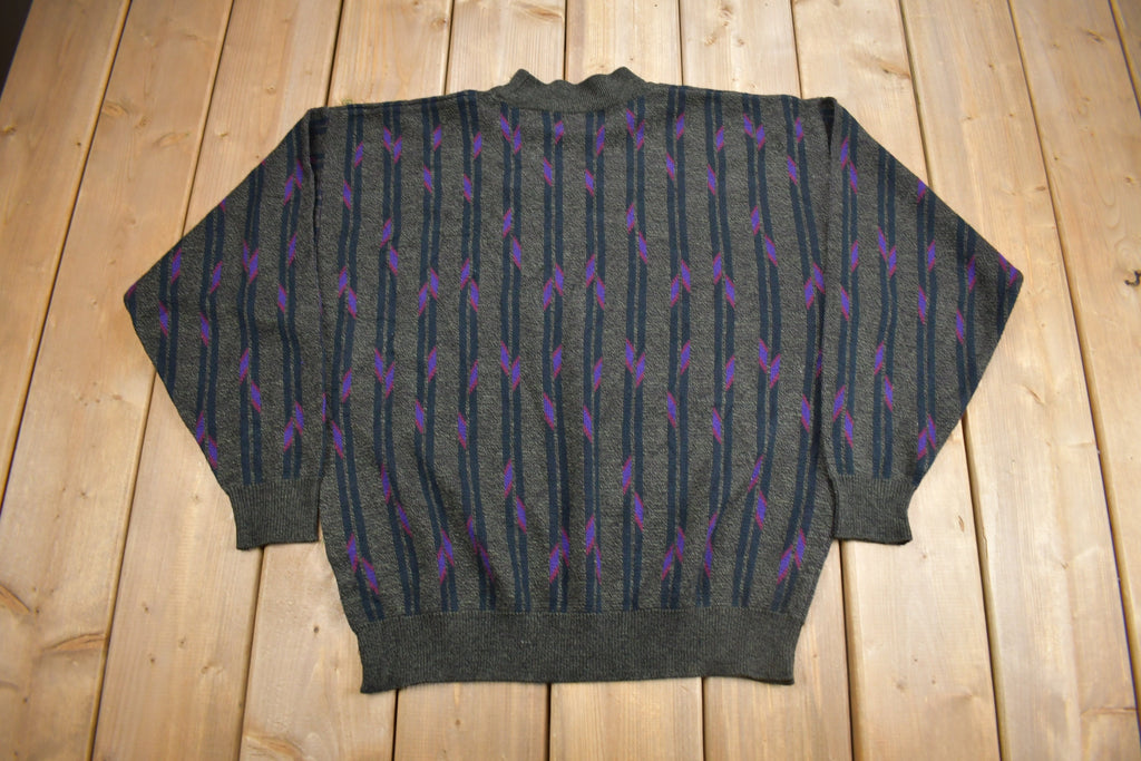 Vintage 1990s Gabrielle Knit Mockneck Sweater