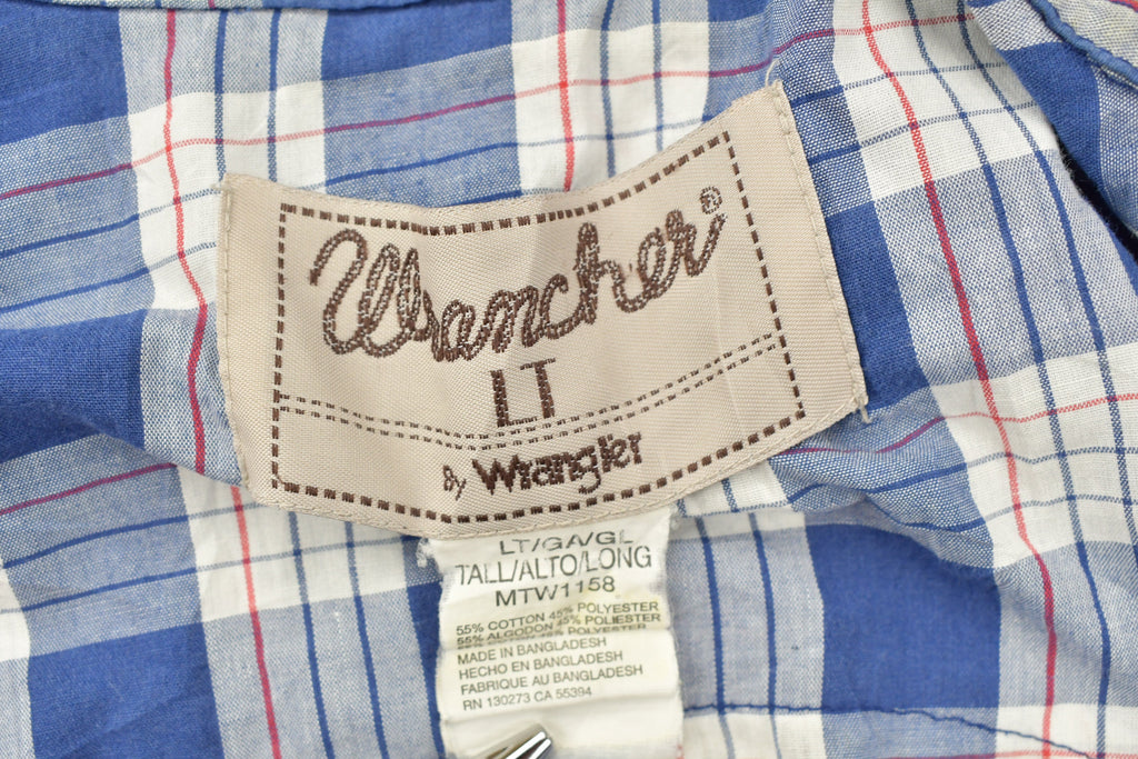 Vintage 1990s Wrancher Wrangler Western Button Up Shirt