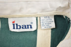 Vintage 1990s Iban Vertical Stripes Collared Shirt
