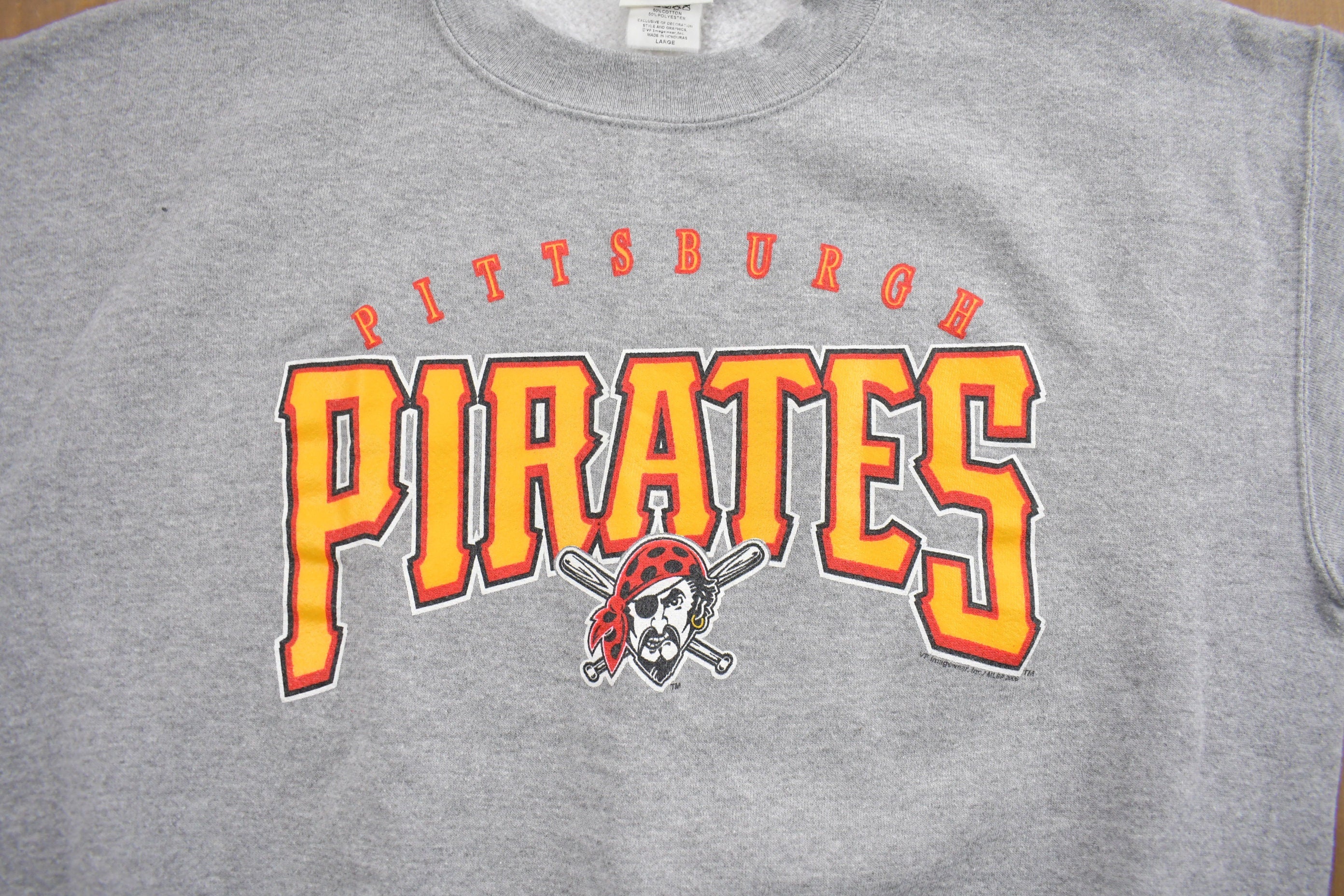 Vintage 1990s Pittsburgh Pirates MLB Crewneck Sweatshirt