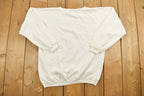 Vintage 1990s Cute Skiing Rabbit Crewneck Sweater