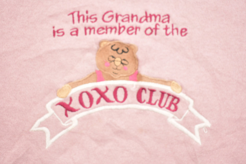 Vintage 1990s Grandma XOXO Club Crewneck Sweatshirt