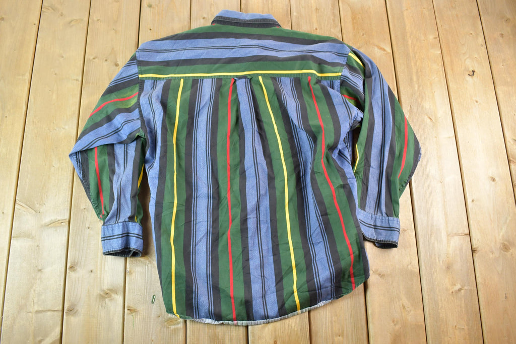 Vintage 1990s Chaps Ralph Lauren Nautical Button Up Shirt
