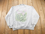 Vintage 1990s Cute Tulips Sweater