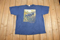Vintage 1990s Black Lab Puppy Graphic T Shirt