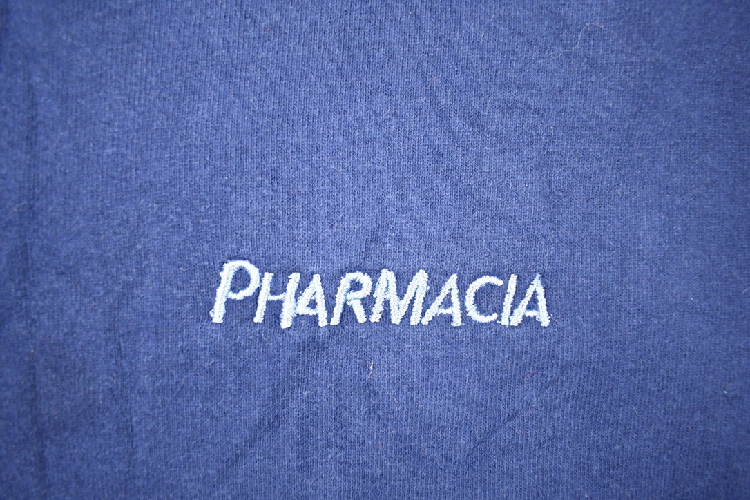 Vintage 1990s Pharmacia Blank Crewneck Sweatshirt