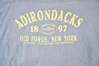 Vintage 1980s Adirondacks Old Forge New York Souvenir T-Shirt Mens L