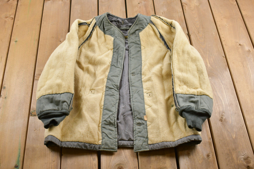 Vintage 1958 Military Reversible Liner Jacket
