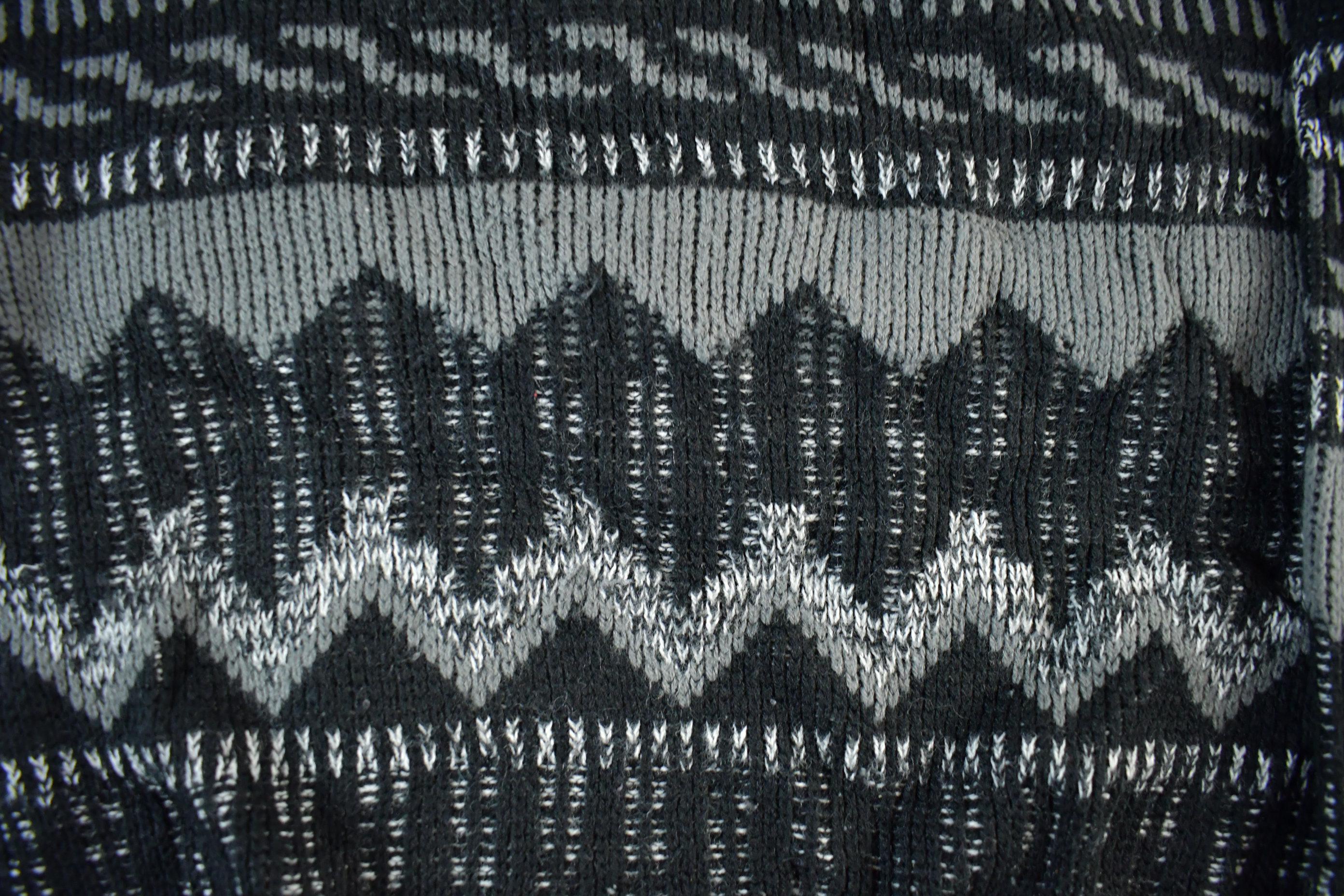 Vintage 1990s Robert Bruce Knit Striped Crewneck Sweater Men's Large