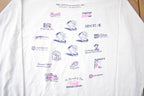 Vintage 1990s Trocaire College 5K Race Souvenir Long T Shirt Made In USA Size XL