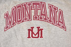 Vintage 1990s Montana University Embroidered Hoodie Sweater Mens L