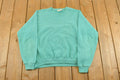 Vintage 1990s Riders Blank Crewneck Sweatshirt Sun Faded Women's M