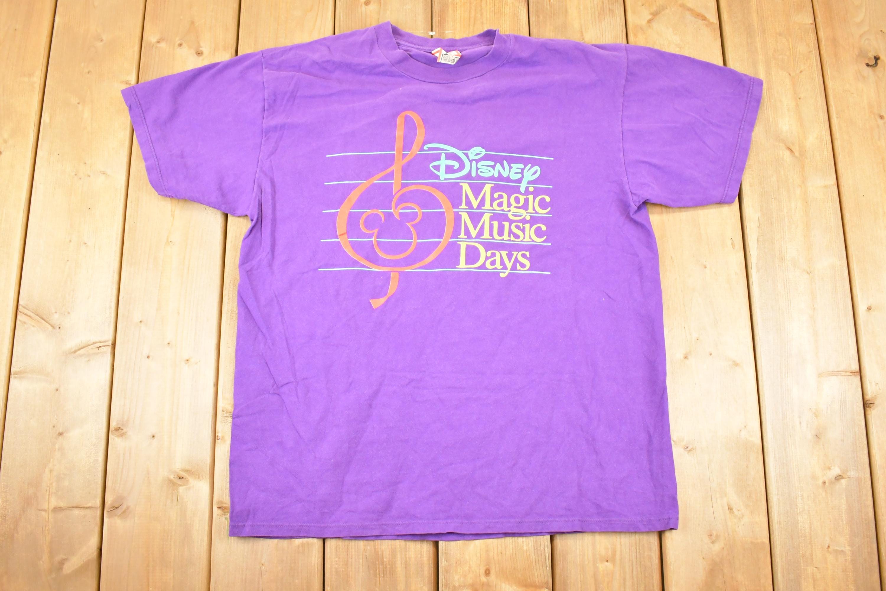 Vintage 1990s Disney Magic Music Days Souvenir Travel Men's L