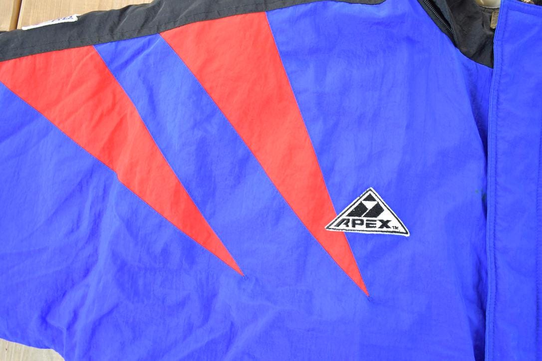 Vintage 1990s Vintage Apex One Sharktooth Buffalo Bills Full Zip Proline NFL Jacket