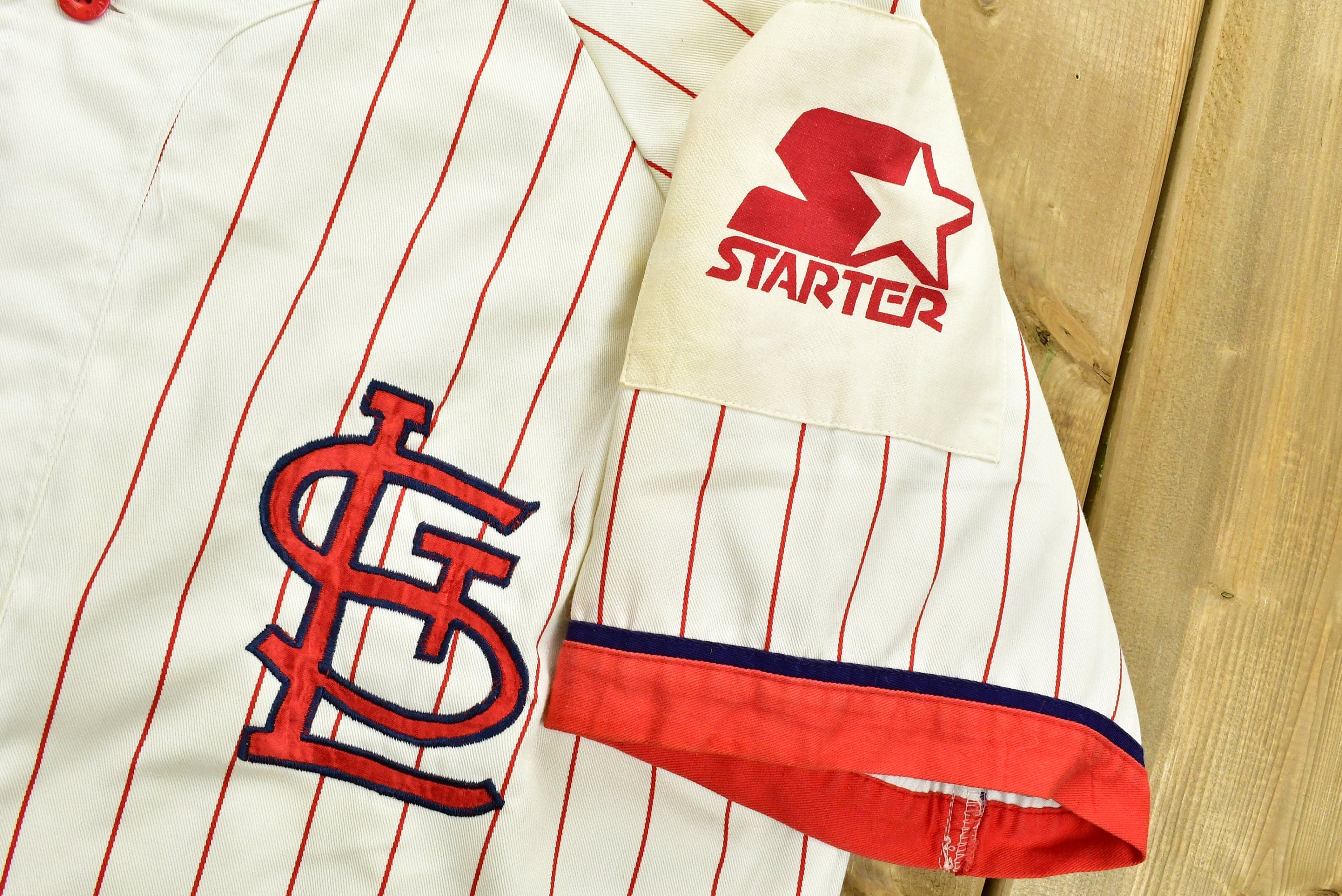 Vintage 1980's St Louis Cardinals Starter Baseball Jersey Sportswear
