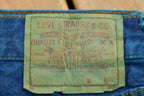 Vintage 1980s Blue Dyed Levi's Red Tab Denim Jeans Size 30 x 30.5
