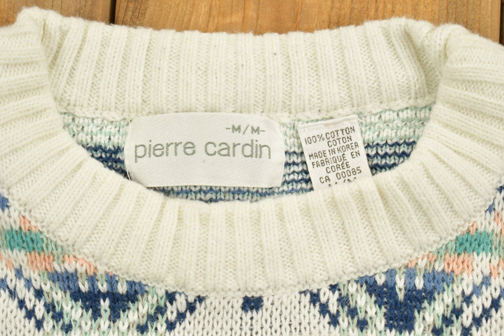 Vintage 1990s Pierre Cardin Knitted Sweater
