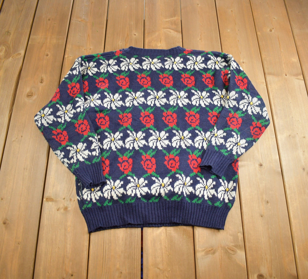 Vintage 1990s Janda Holiday Knit Crewneck Sweater
