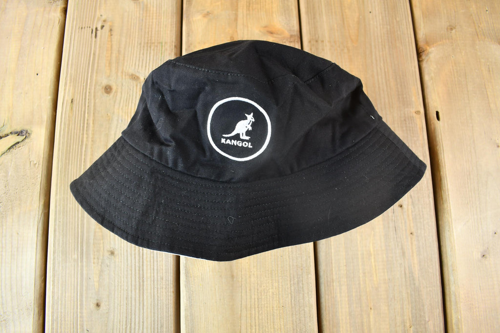 Vintage 1990s Kangol Cotton Bucket Hat / 90s Hat / Vintage Kangol Cap / Size XL
