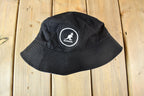 Vintage 1990s Kangol Cotton Bucket Hat / 90s Hat / Vintage Kangol Cap / Size XL