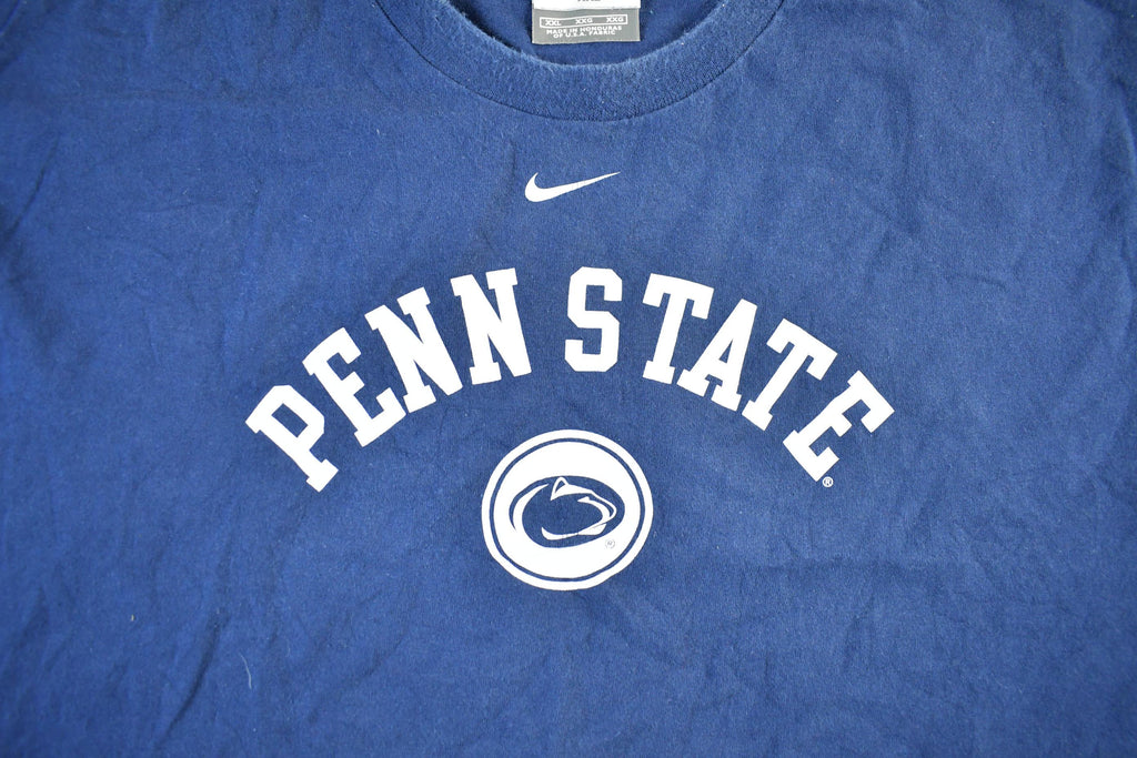 Vintage 2000s Nike Penn State University Collegiate T-Shirt Men's 2XL
