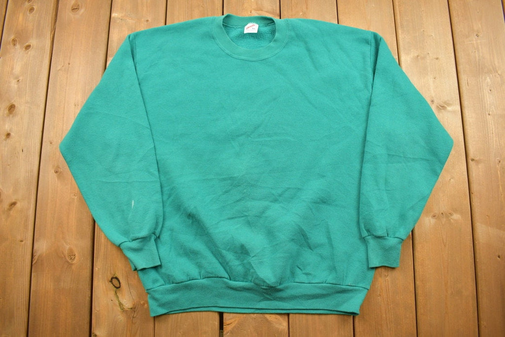 Vintage 1990s Jerzees Blank Crewneck Sweatshirt