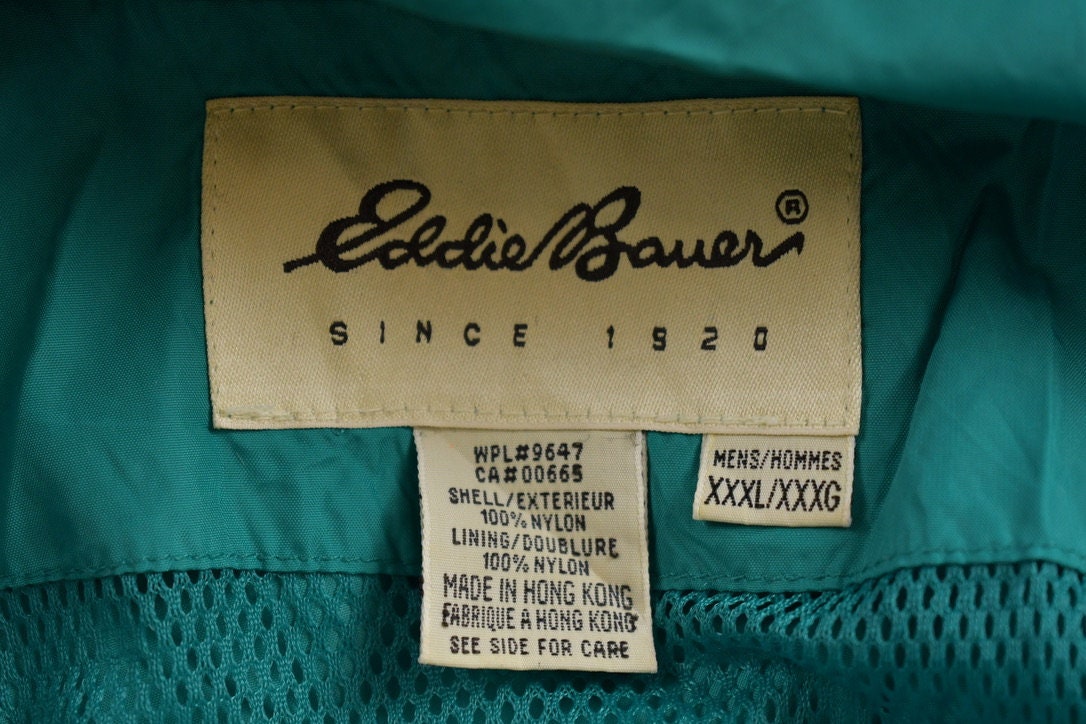 Vintage 1990s Eddie Bauer Windbreaker Jacket