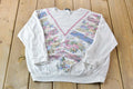 Vintage 1990s Graphic Flower Crewneck Sweatshirt