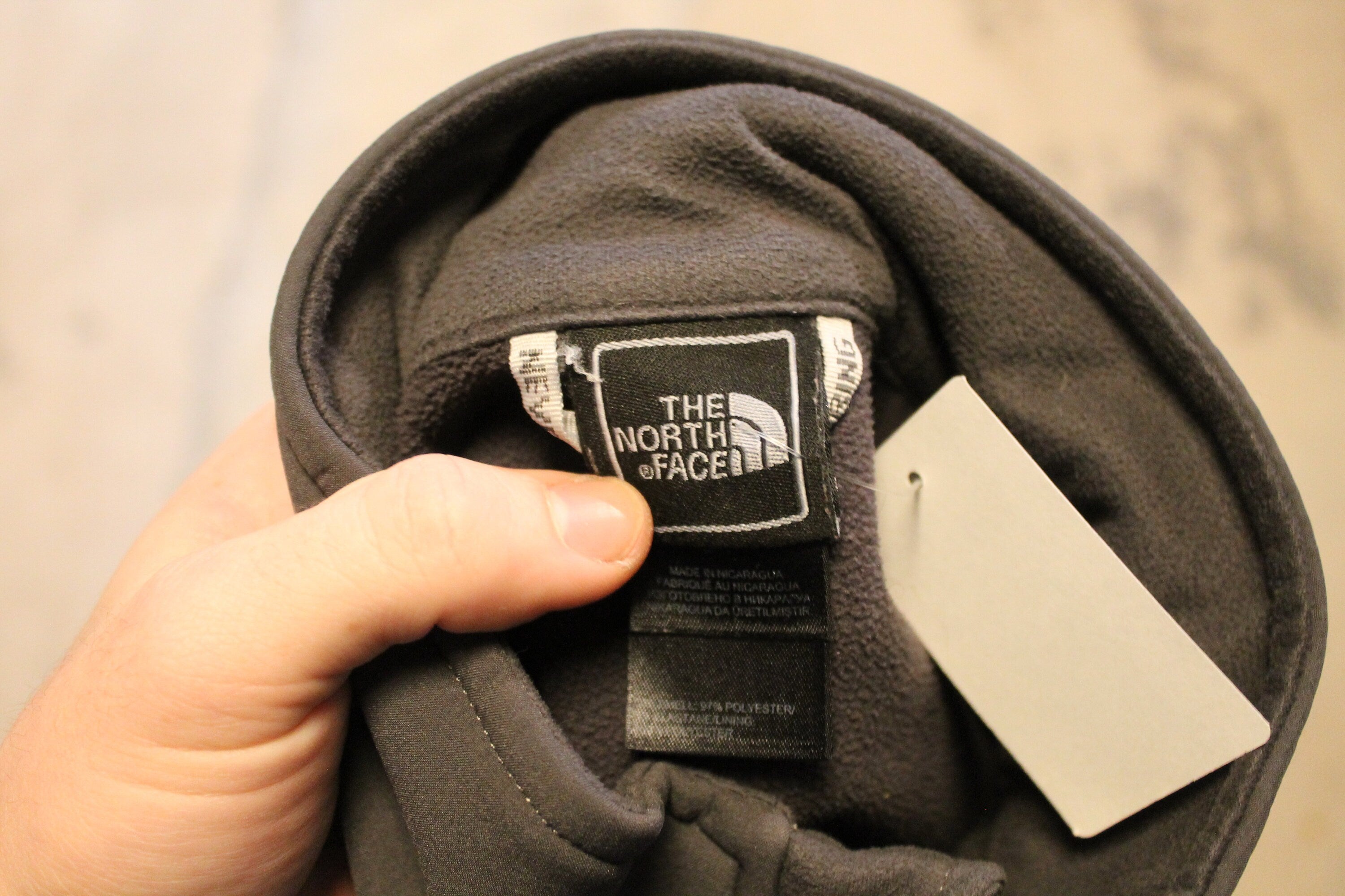 Vintage 1990s The North Face Fleece Lined Jacket  Outerwear  TNF  Winter Fleece  Ski  Snowboard  Full Zip Streetwear  90s