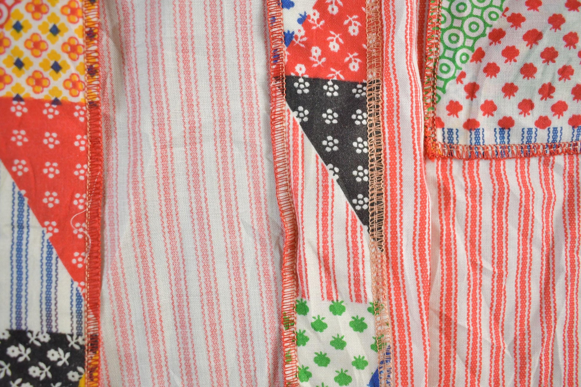 Vintage 1970s Striped Shirt Women's Medium