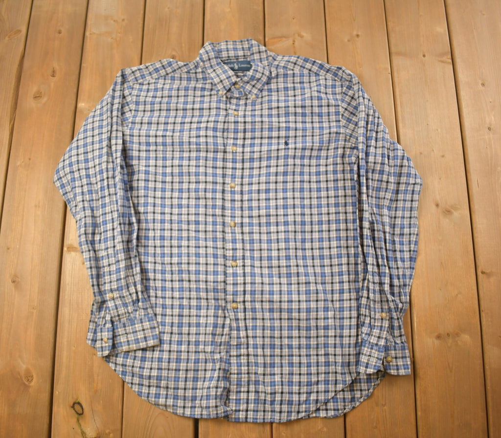 Vintage 1990s Vintage Ralph Lauren Plaid Button Up Shirt
