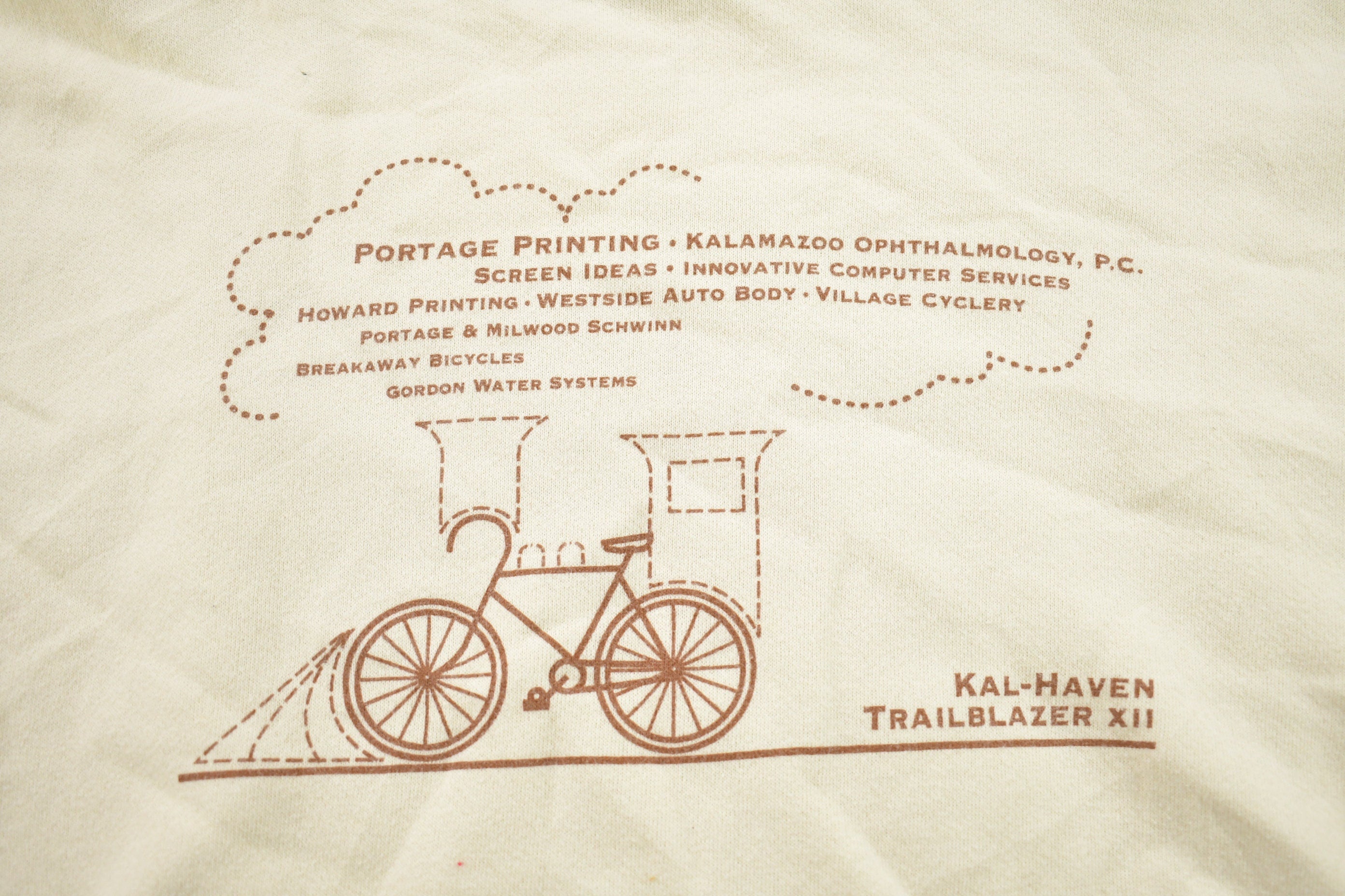 Vintage 1990s Kal Haven Trailblazer Crewneck Sweatshirt