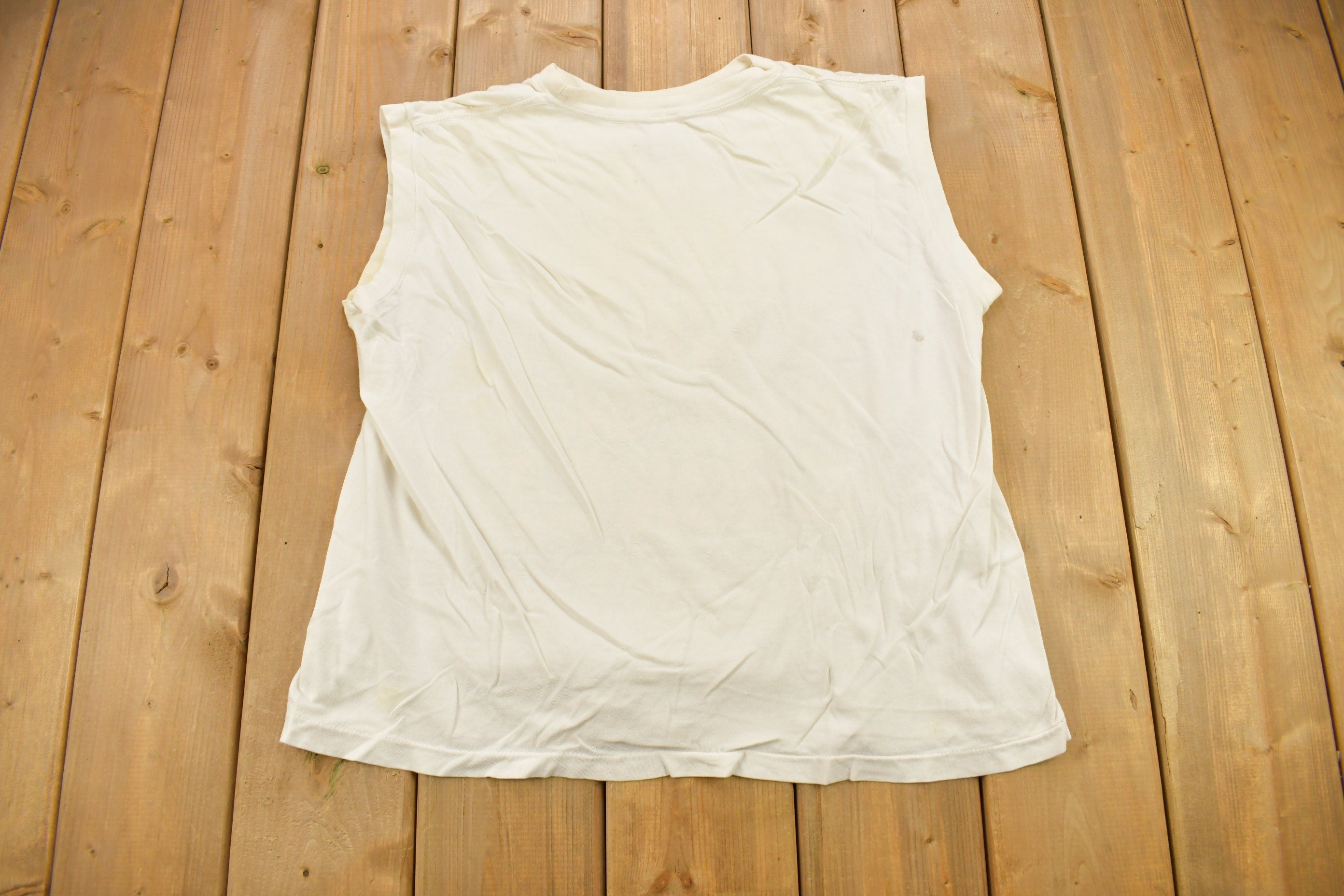 Vintage 1990s "All Stressed Up And No One To Choke" Graphic T Shirt