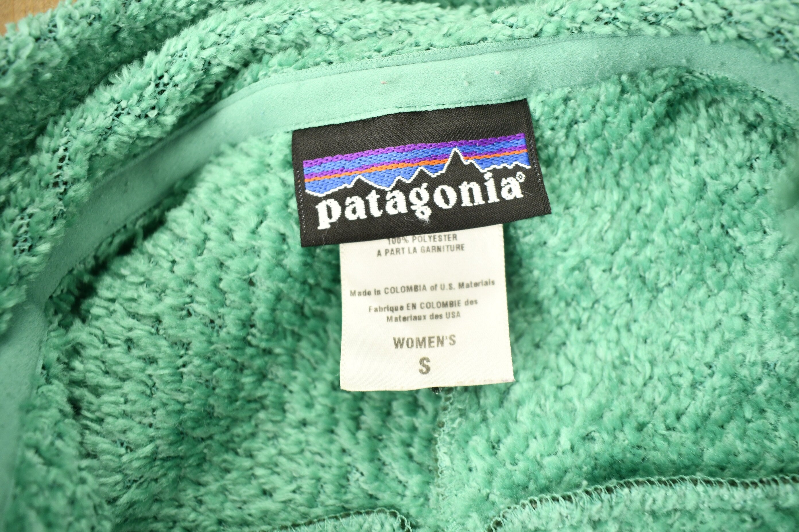 Vintage Patagonia Green Fleece Sweater