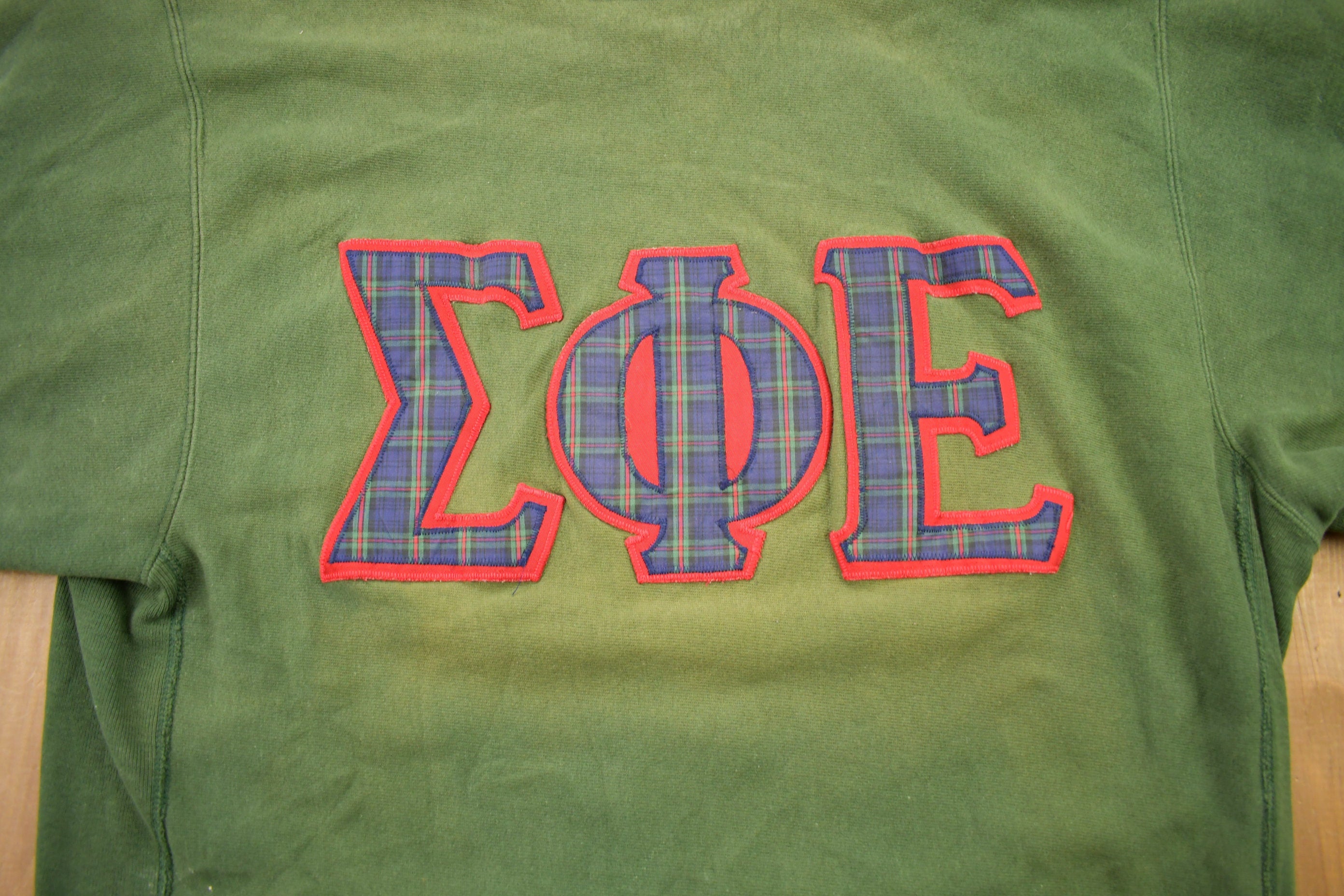 Vintage 1990s Frat Sorority Style Champion Reverse Weave Crewneck Sweatshirt