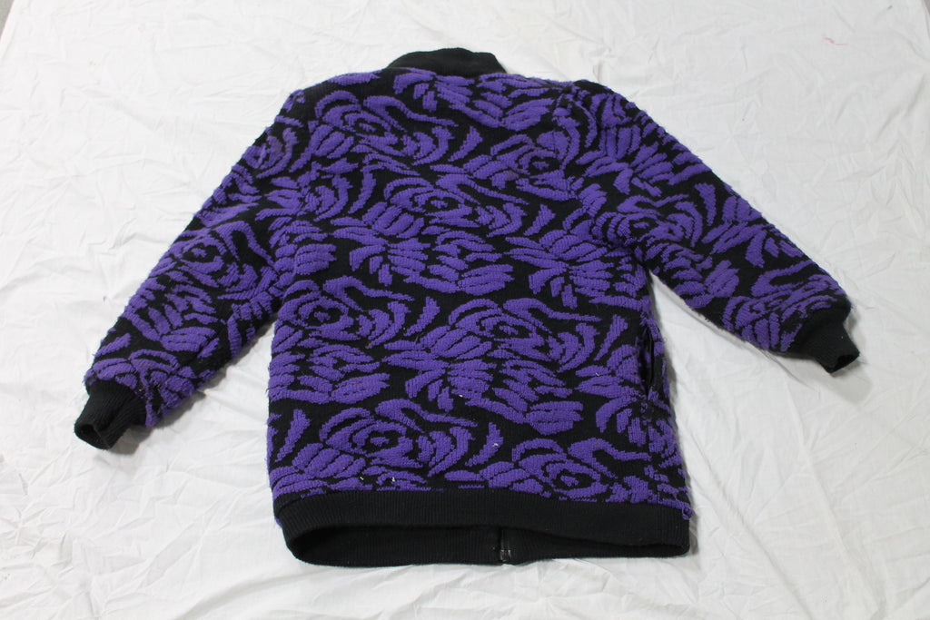 Vintage 1990s All Over Print Winter Coat