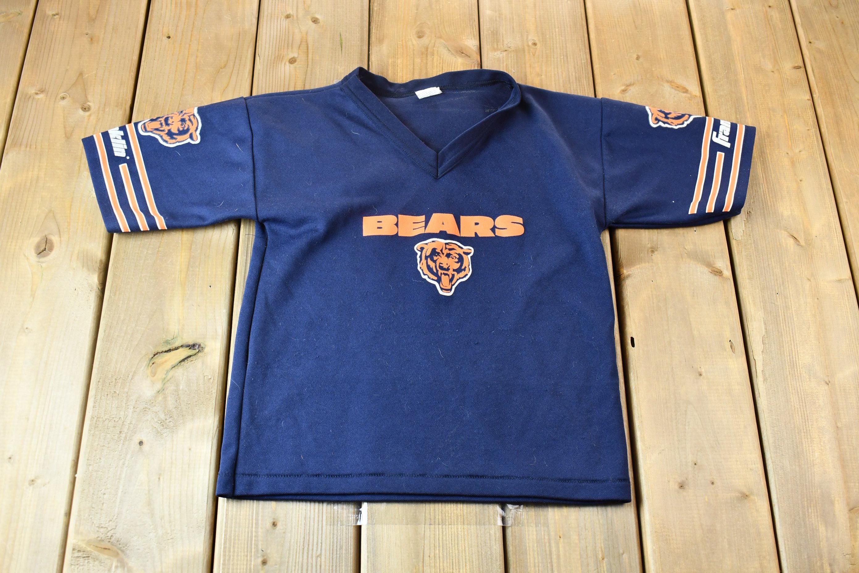 Vintage 1990s Chicago Bears NFL Football Graphic Logo Jersey