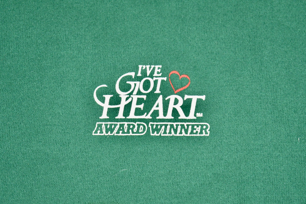 Vintage 1990s I Got Heart Award Winner Graphic Crewneck Sweatshirt