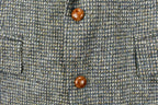 Vintage 1980s 100% Pure Scottish Wool Two Button Blazer Jacket