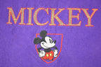 Vintage 1990s Mickey Mouse Embroidered Disney T-Shirt Men's L