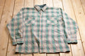 Vintage 1990s John Blair Plaid Flannel Button Up Shirt