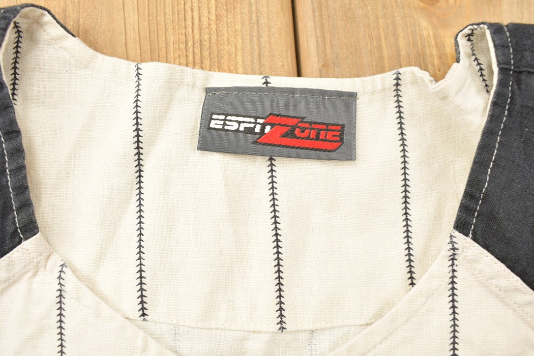 Vintage 1990s ESPN Classic Pinstriped Baseball Jersey