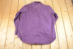 Vintage 1990s Outdoorsman Heavyweight Button Up Shirt Men's L